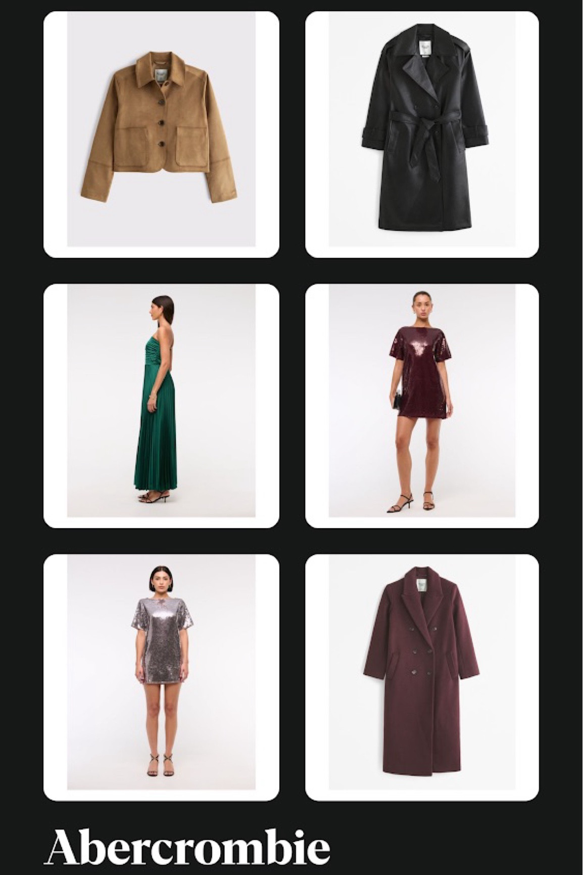 Abercrombie new arrivals 

#LTKStyleTip #LTKOver40 #LTKHoliday