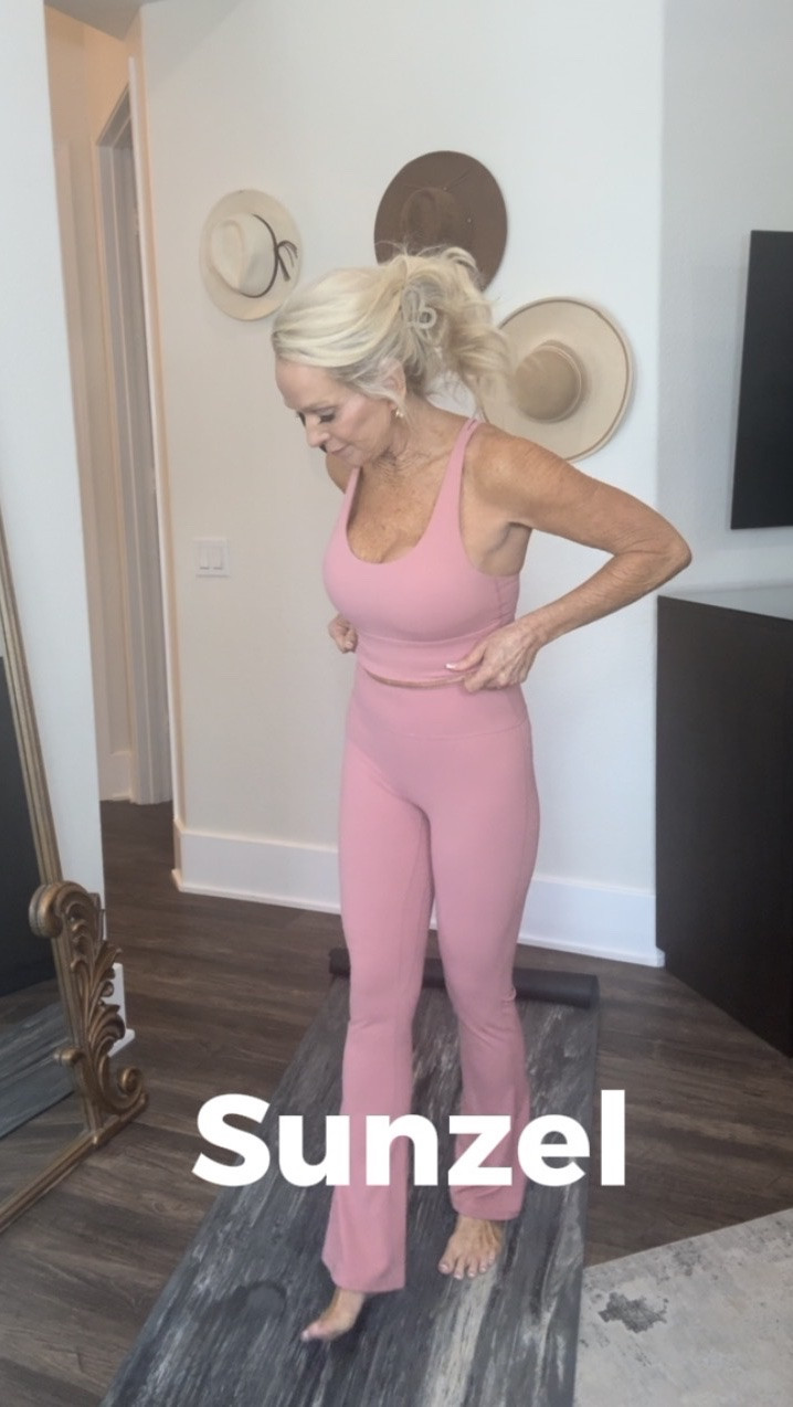 Rose pink and ready to move 💗🧘‍♀️

Today’s little reminder—movement is a gift. Whether it’s yoga, stretching, or simply taking a few moments to reset, showing up for yourself matters. I’m loving this rose pink set from Sunzel—supportive, flattering, buttery soft, and the kind of set that makes you feel confident the minute you put it on.  

Breathe deep.  
Stretch long.  
Move with grace.  
And wear something that makes you feel beautiful while doing it. ✨🌸

Pretty in pink… powerful in purpose. 💕

#LTKActive #Sunzel #RosePink #YogaStyle #WellnessLooksGoodOnYou #MoveYourBody #AthleisureStyle

#LTKMothersDay