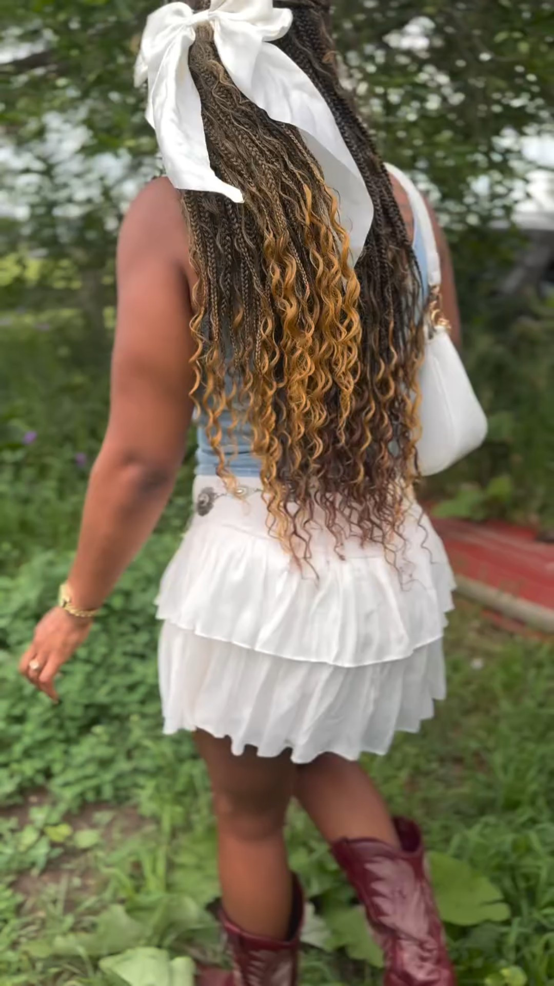 Red, white, and serving looks all night 💋💥 
Full outfit linked on my LTK 🤭

#blackgirlfashionblogger 
#summeroutfits 
#cowboybootsoutfit 
#westernfashion

#LTKStyleTip #LTKSeasonal