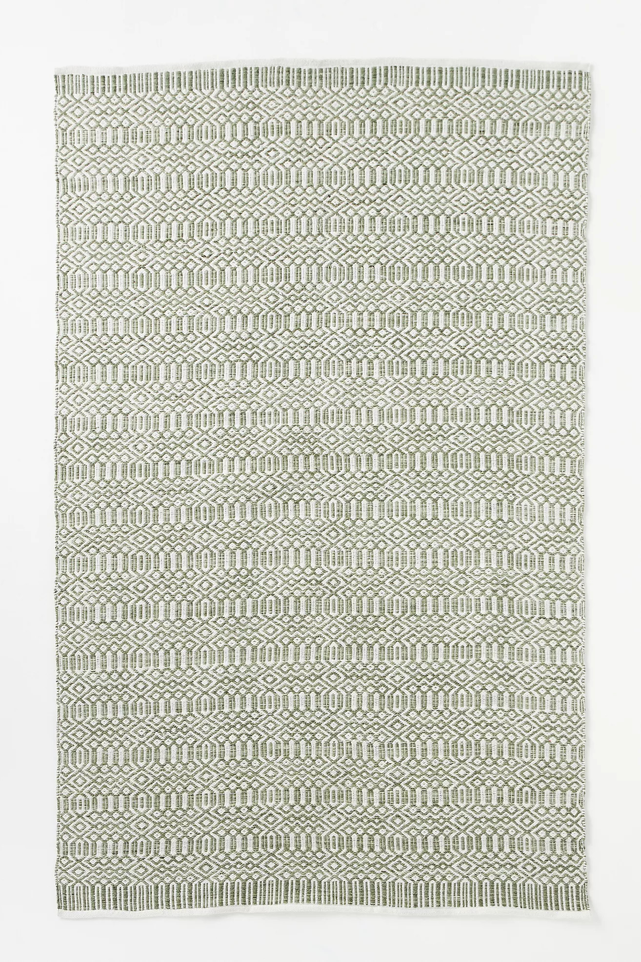 Flatwoven Indoor/Outdoor Geometric Rug | Anthropologie (US)