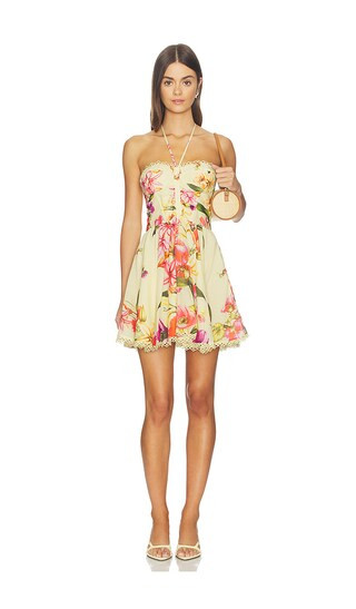 Dahlia Short Dress in Yellow Bliss | Revolve Clothing (Global)