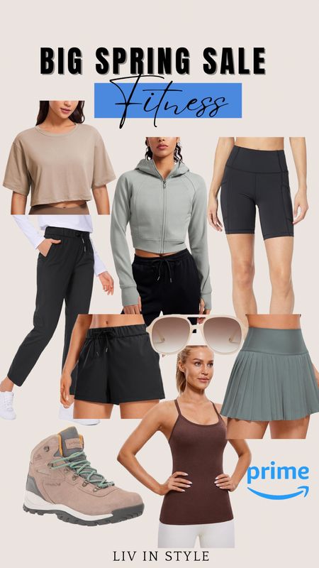 Amazon Big Spring Sale deals on some of my favorite fitness items including golf pants, tennis skort, hiking boots and workout tops and sweatshirts! All come in multiple color options.

#LTKsalealert #LTKfitness #LTKfindsunder50