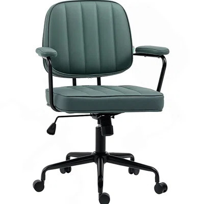 Office Chair, Adjustable for & Office, Comfy Seating with Stylish Retro Vibe | Wayfair North America