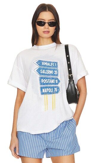 Amalfi Sign Tee in Vintage White | Revolve Clothing (Global)