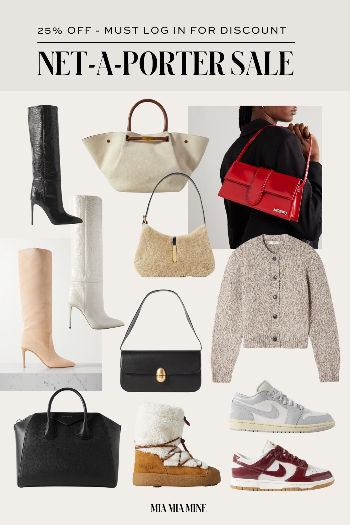Net-a-porter designer sale
Save 25% off Paris Texas boots, fall handbags, Nike sneakers and more 

#LTKSeasonal #LTKShoeCrush #LTKSaleAlert