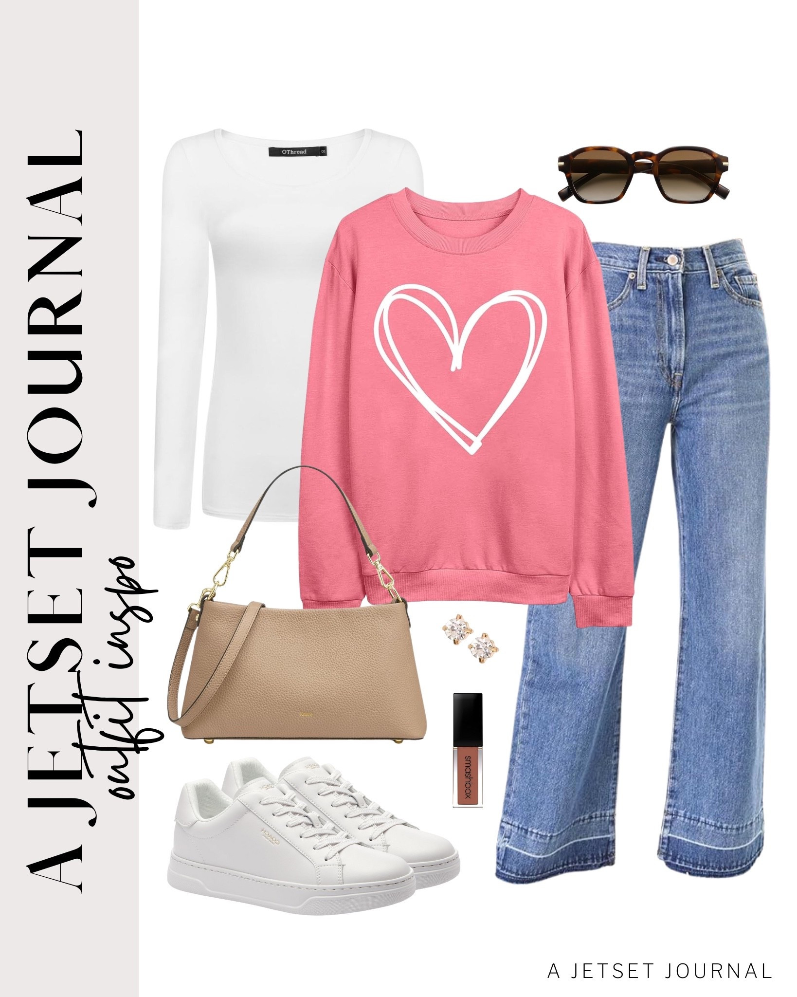 A fun new look you’re going to love for Valentine’s Day. Perfect for a casual day out.
valentine sweater, vday outfit, straight leg jeans, smashbox, airport outfit, winter fashion, comfy outfit, winter style, everyday look, running errand outfit idea, makeup favorite, beauty must have, affordable style, amazon fashion

#LTKU #LTKSeasonal #LTKPetite