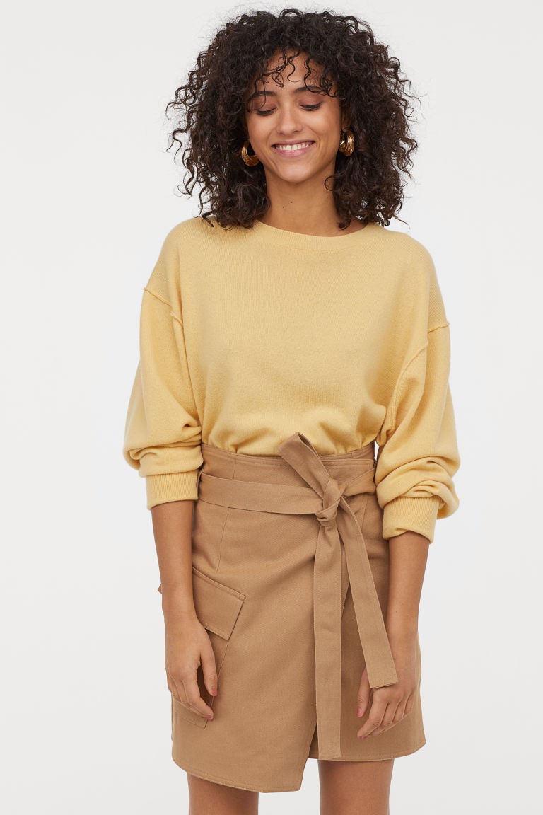 Wickelrock aus Twill | H&M (DE, AT, CH, NL, FI)