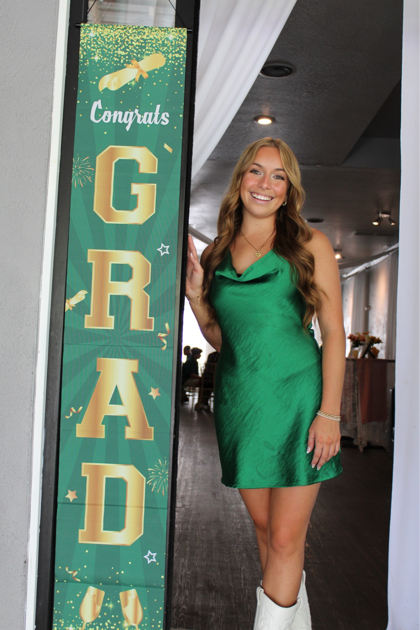 Grad dress 

#LTKshoecrush #LTKSeasonal #LTKHoliday