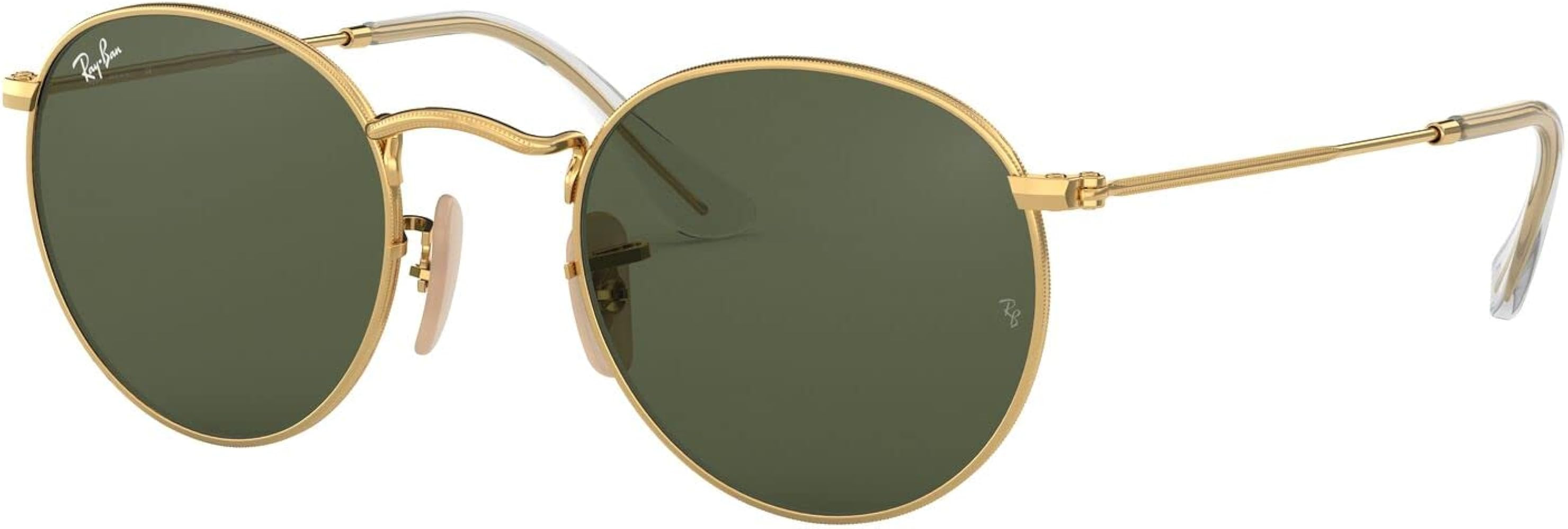 Ray-Ban RB3447n Round Flat Lens Sunglasses | Amazon (US)