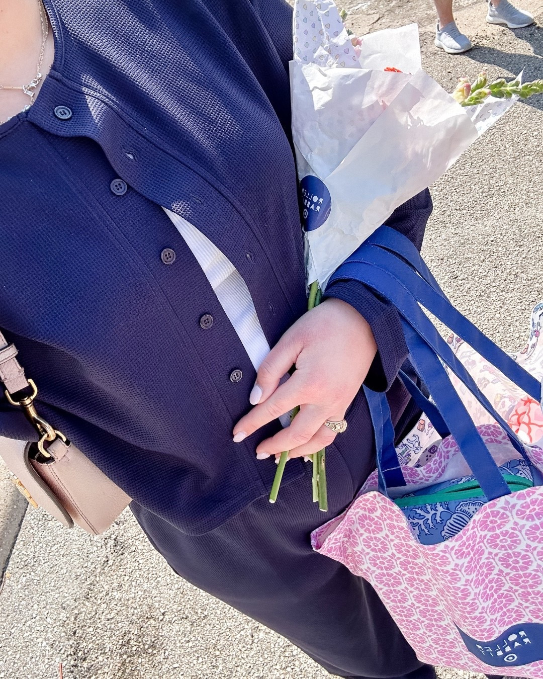 My outfit and purchases from the Roller Rabbit x Target pop up in DTX! I absolutely love this set, it is so comfy and lightweight so it’s perfect for spring. Plus, the pants are SOOO long!🙈🩷✨

#LTKTall #LTKootd #LTKActive