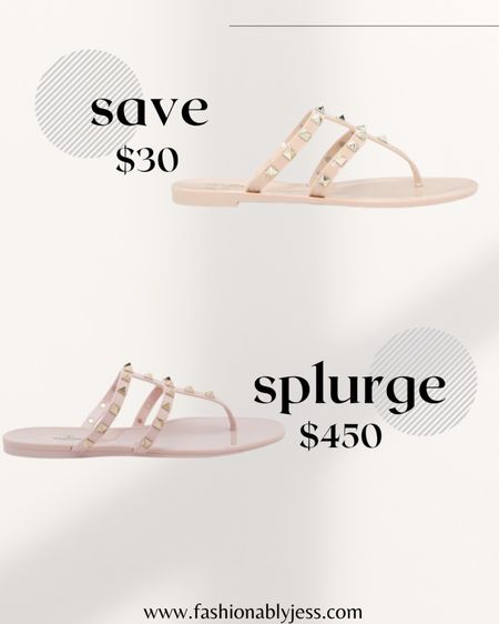 Loving these jelly studded sandals! Perfect sandal to pair with tons of spring outfits! Save or splurge today! 

#LTKshoecrush #LTKFind #LTKstyletip
