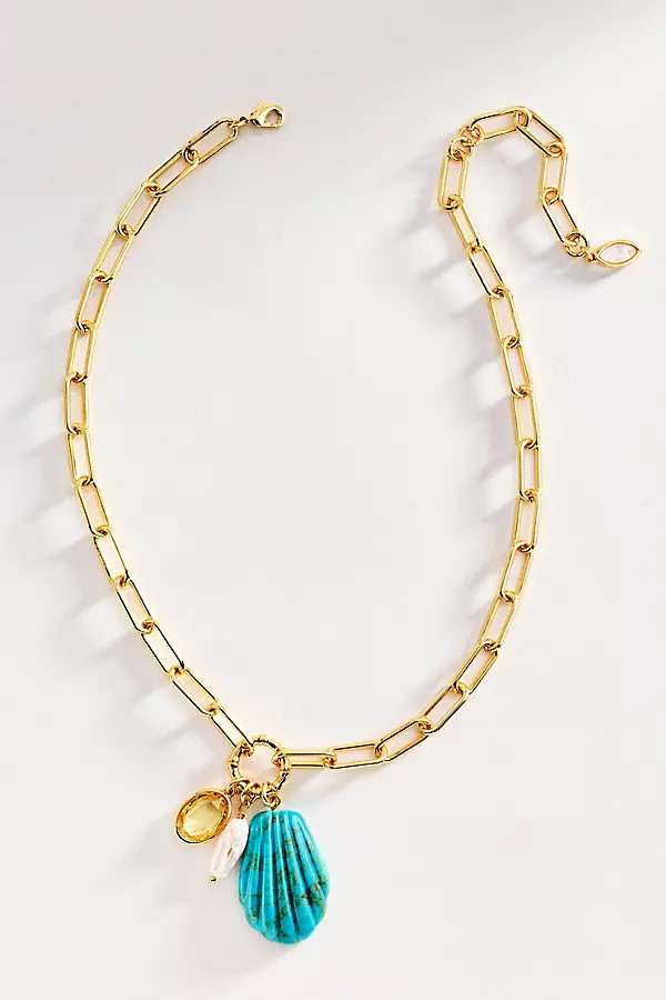 Mignonne Gavigan Natalia Charm Necklace | Anthropologie (US)
