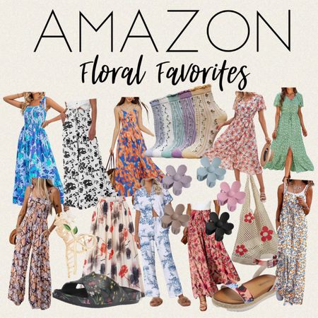 Amazon Florals | Summer Dresses | Hair Clips | Over 40 Fashion | Travel Style | Beach Fashion 

#LTKstyletip #LTKtravel #LTKsalealert