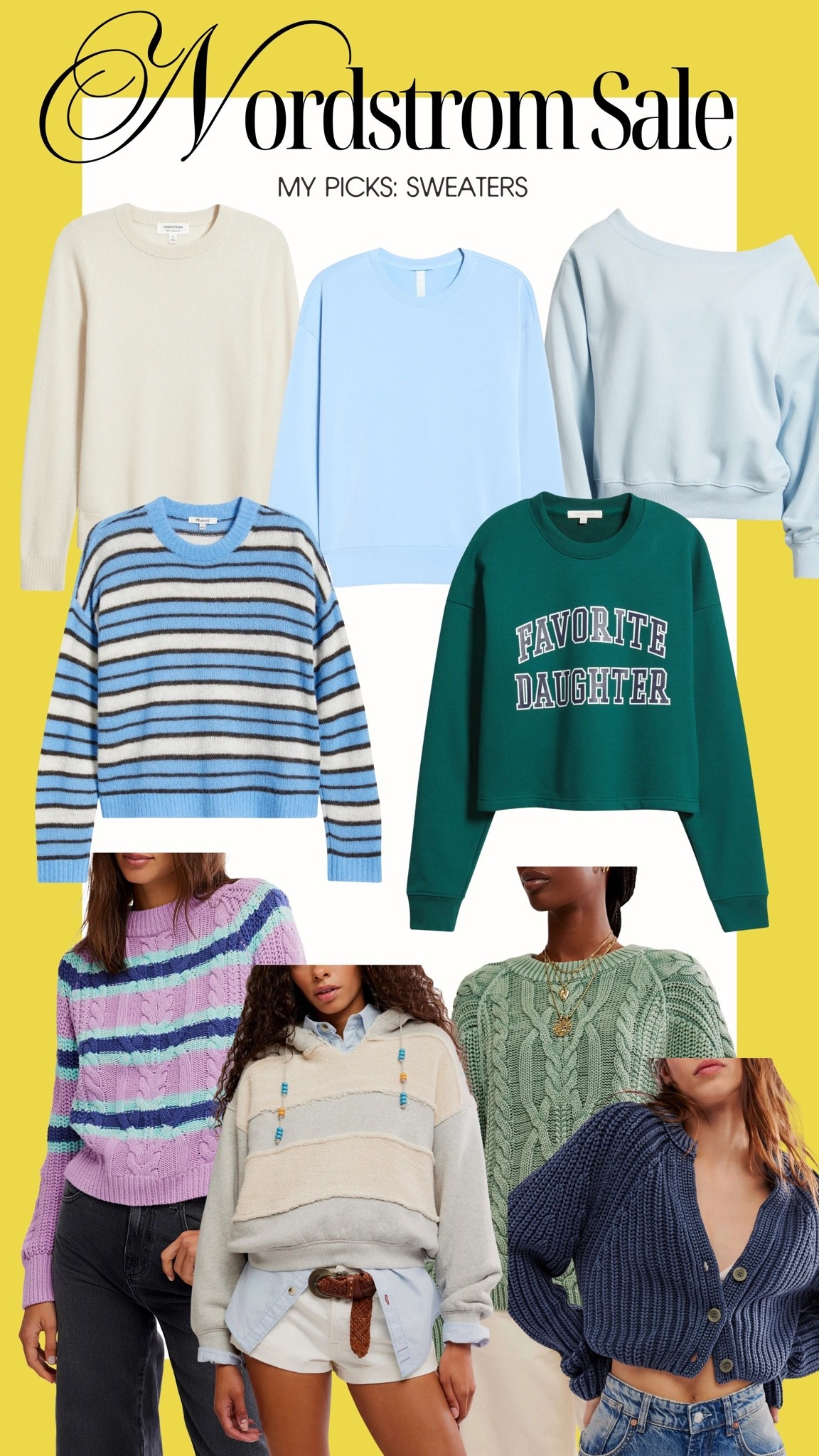 Nordstrom Anniversary Sale is here, and it’s time to pull out the warm sweaters for fall! 

There’s so many cozy options, textures, and styles—some I own, and some I’m purchasing! 

#nordstrom #nordstromanniversarysale