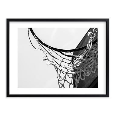 Minted® Hoop Dreamin' Framed Art | Pottery Barn Teen | Pottery Barn Teen
