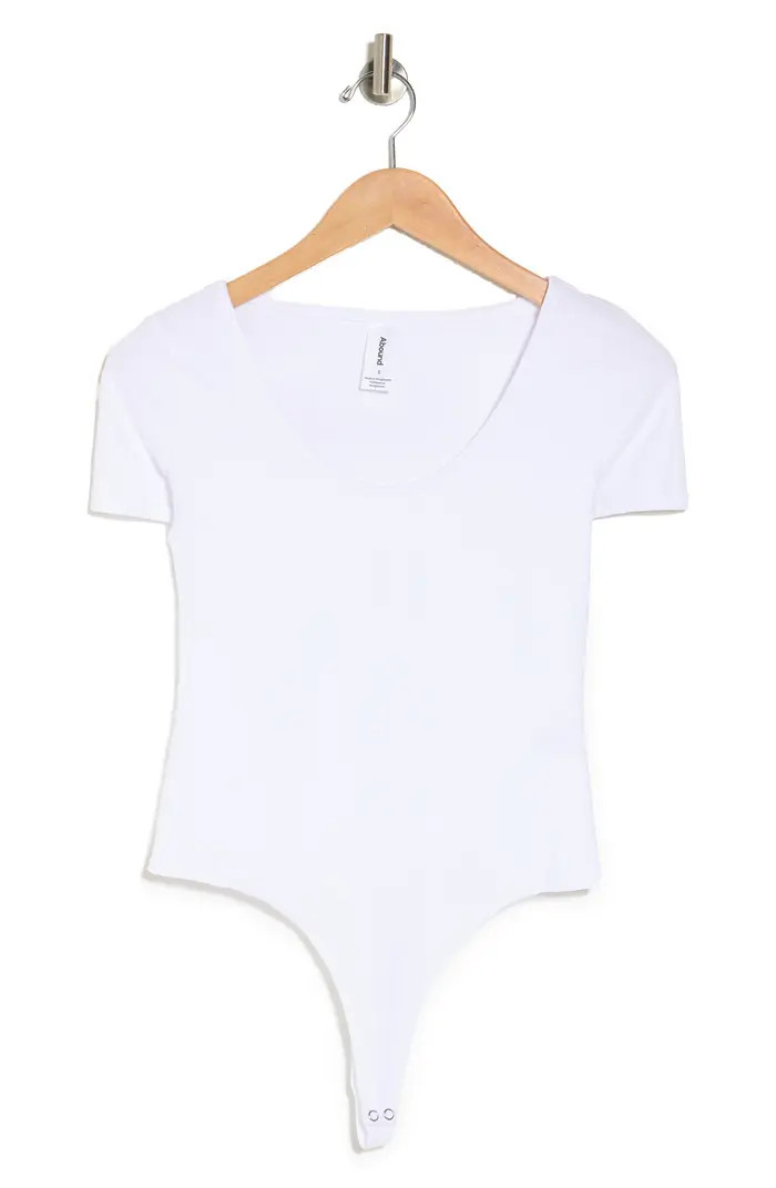 ABOUND Scoop Neck Short Sleeve Bodysuit | Nordstromrack | Nordstrom Rack