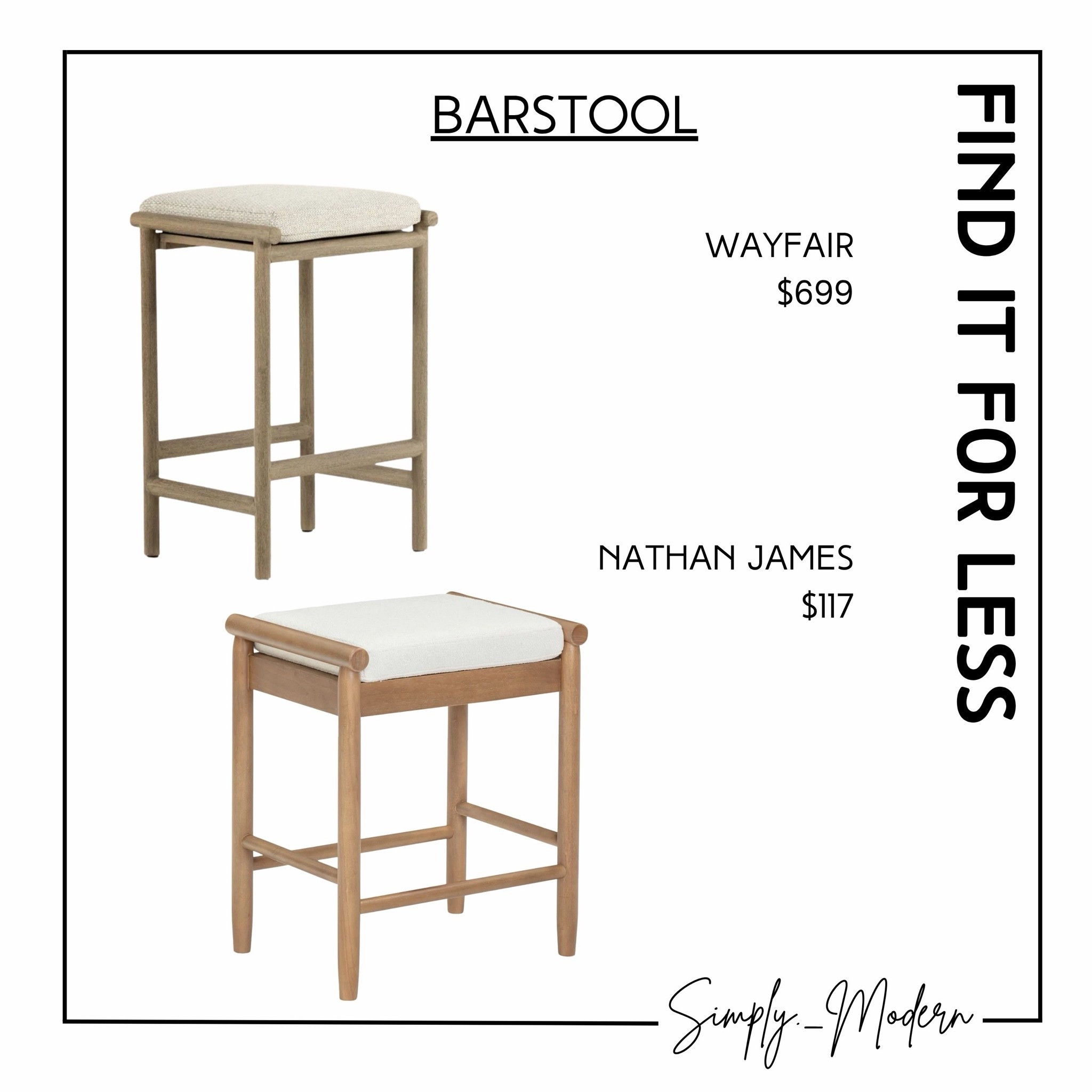 Find it for less- barstool

#LTKHome