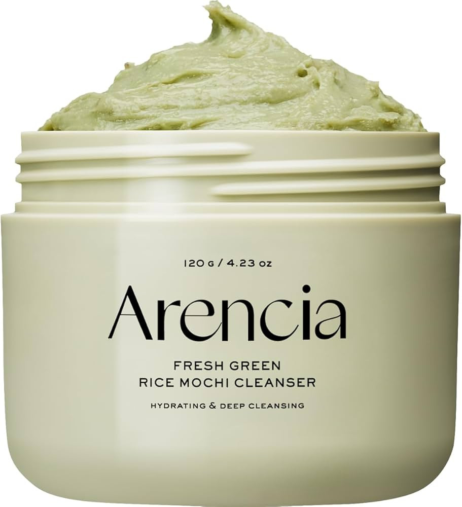 Arencia Korean Rice Mochi Face Cleanser - Face Wash, Gentle Scrub All in One for Deep Cleansing, ... | Amazon (US)