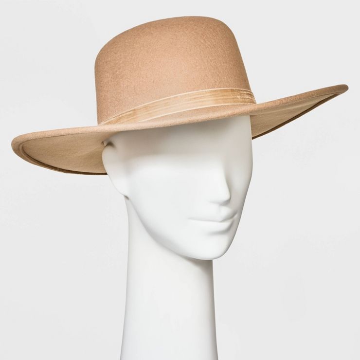 Women's Wide Brim Felt Hat - A New Day™ | Target