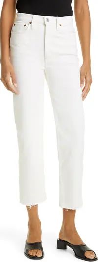 Re/Done '70s Stovepipe High Waist Slim Ankle Jeans | Nordstrom | Nordstrom