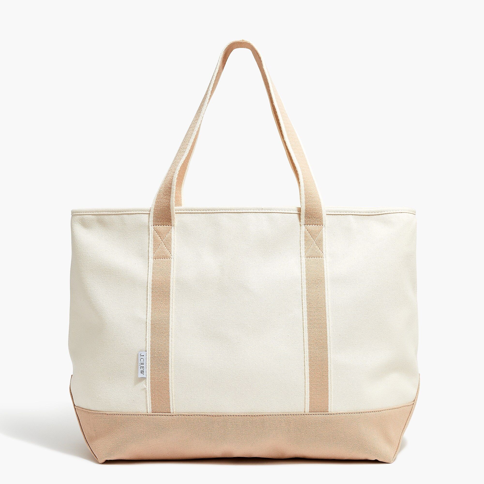 Large canvas tote bag | J.Crew Factory