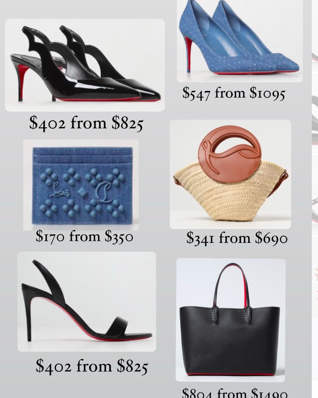 Up to 50% OFF Christian Louboutin! Use code: SNY5



#LTKSeasonal #LTKShoeCrush #LTKStyleTip