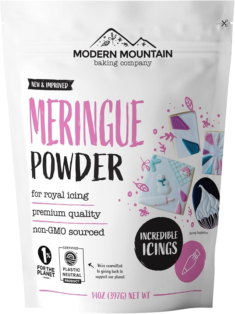 Meringue Powder (14oz) For Royal Icing, Premium Quality, High Egg White Formula, Create Incredibl... | Amazon (US)