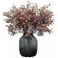 JAKY-Global Babys Breath Fabric Cloth Artificial Flowers 6 Bundle European Fake Silk Plants Decor We | Amazon (US)