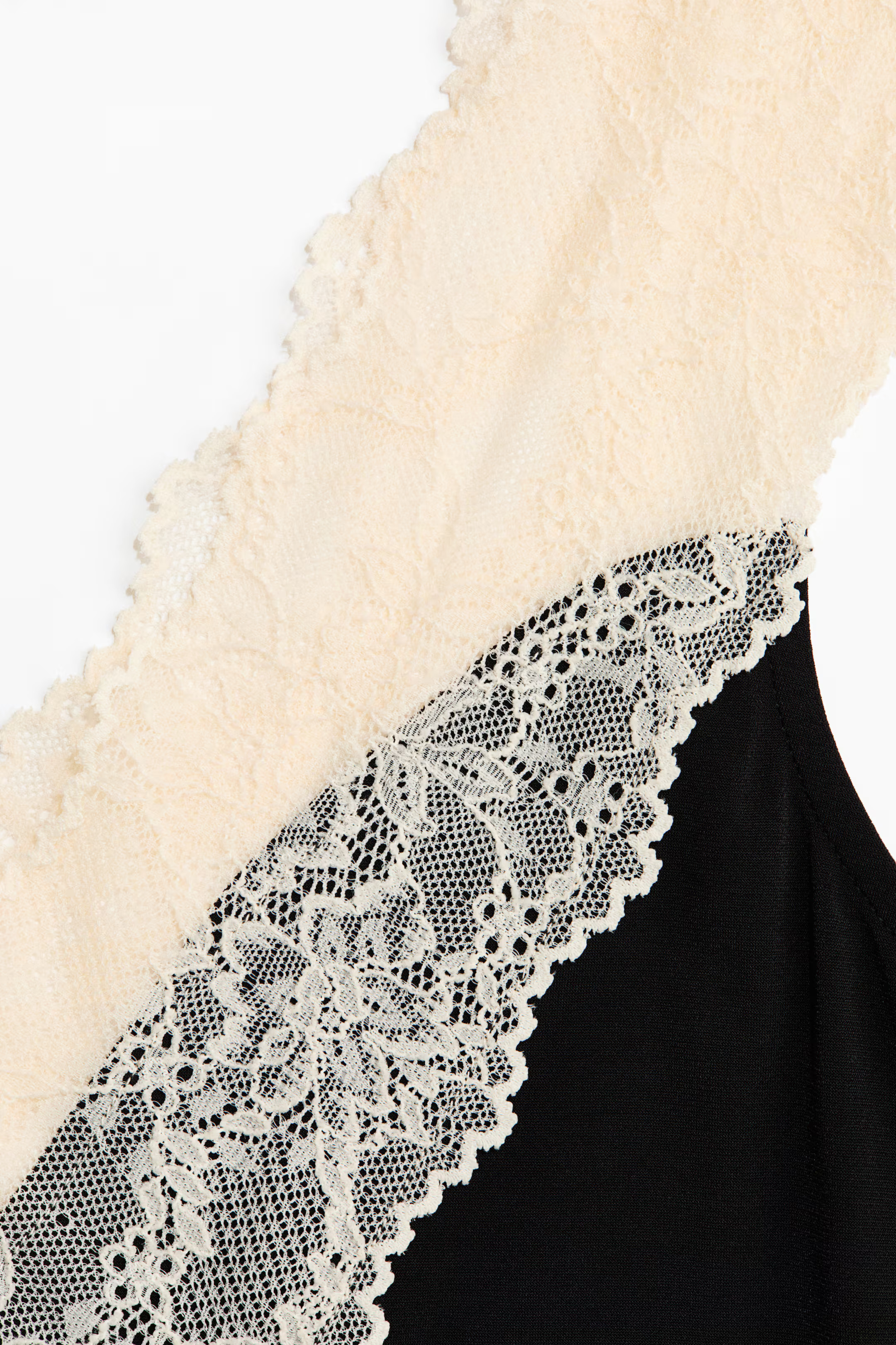 Lace-trimmed top | H&M (UK, MY, IN, SG, PH, TW, HK)