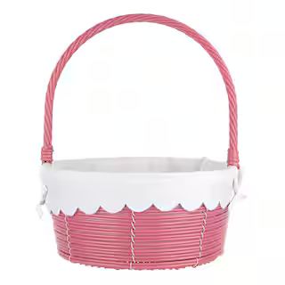 Small Pink Decorative Basket with Liner by Ashland® | Michaels Stores