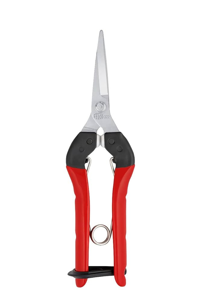 Felco F322 Pruning Snips – 9.84" Swiss-Made Garden Clippers with Curved Blade & Rounded Tip | P... | Amazon (US)
