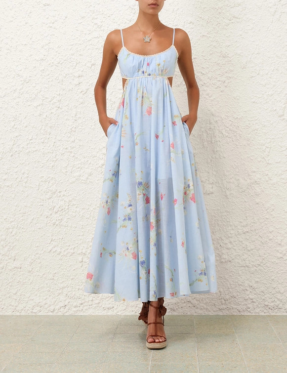 Lucky Picnic Maxi Dress | ZIMMERMANN (US, CA, EU, MENA)