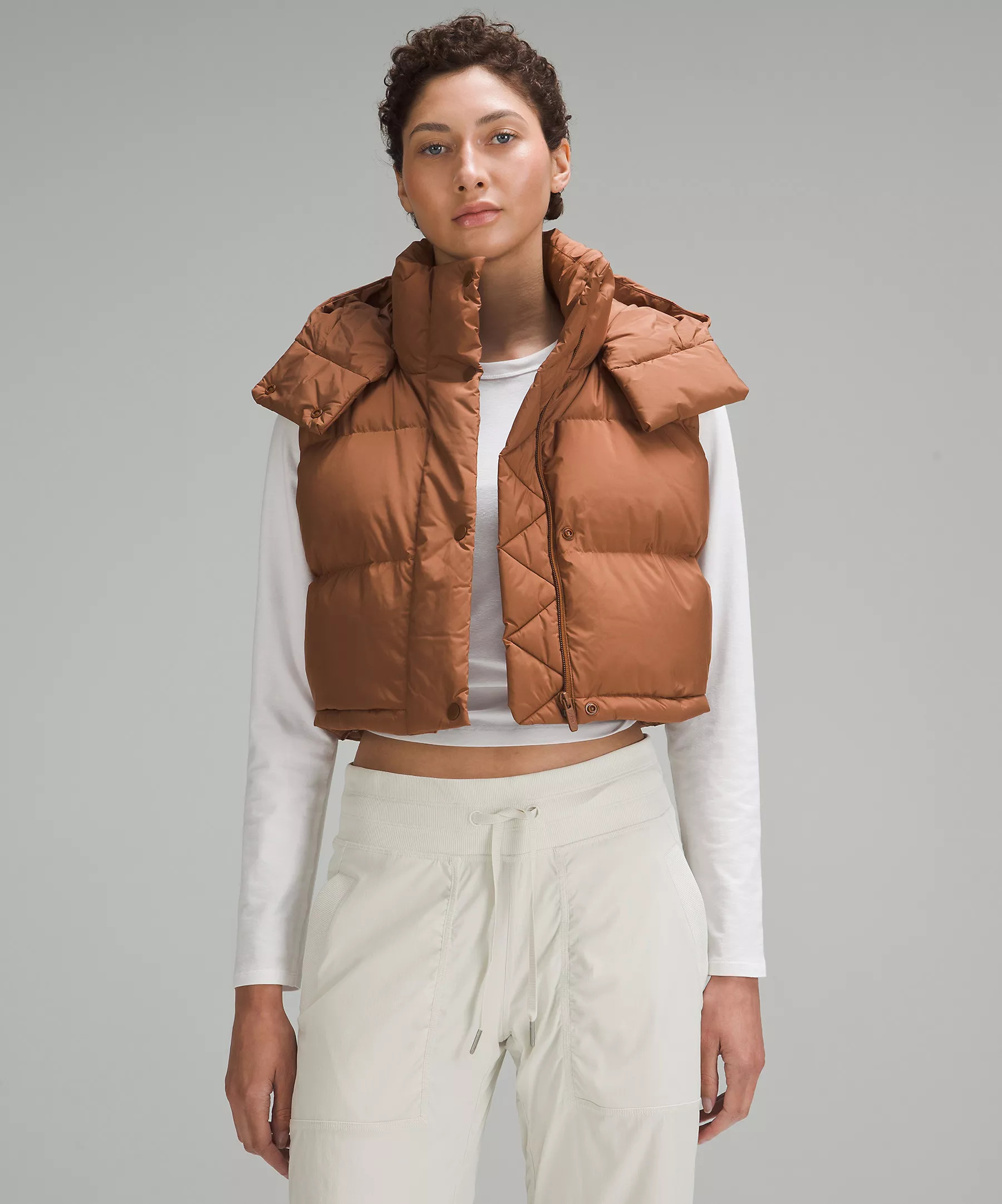 Wunder Puff Super-Cropped Vest | Women's Coats & Jackets | lululemon | Lululemon (US)