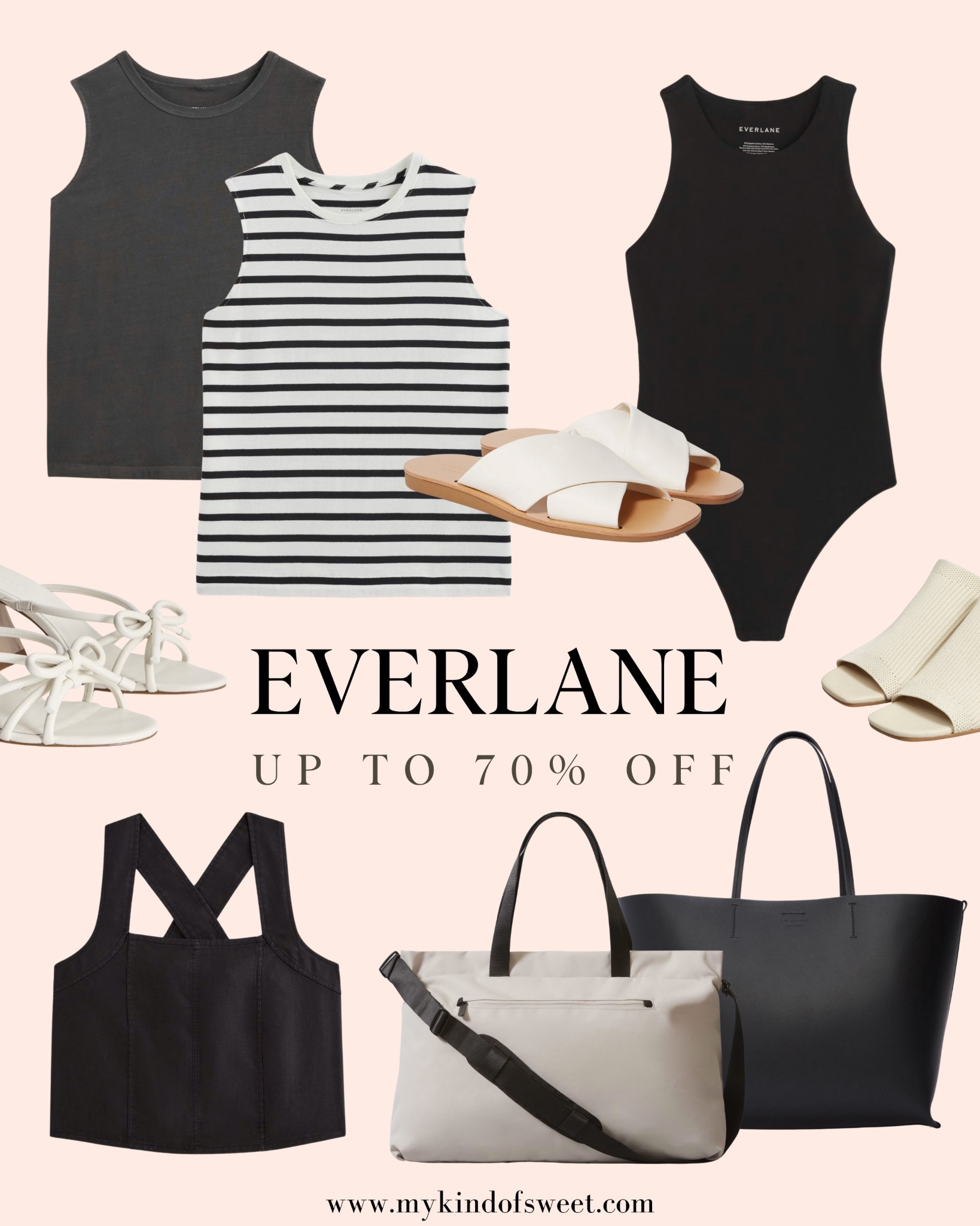 Everlane wardrobe essentials are up to 70% off. Shop summer basics, travel bags, and everyday sandals.

#LTKStyleTip #LTKSaleAlert #LTKSeasonal