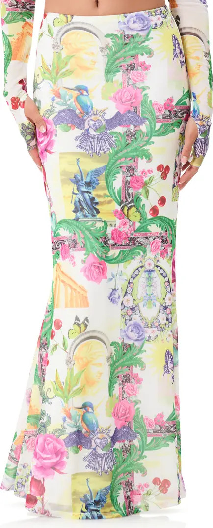 AFRM Tegan Print Maxi Skirt | Nordstrom | Nordstrom
