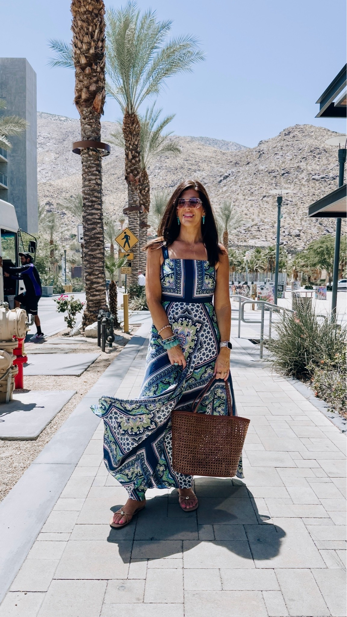 Vacation day outfit
In an 8 scarf print maxi

#LTKgrwm #LTKOver40 #LTKMidsize