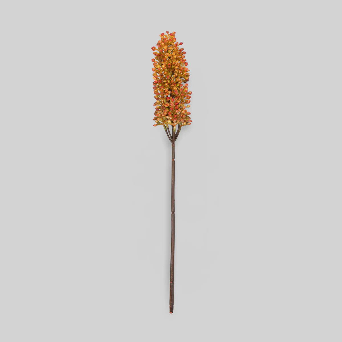 Faux Sunset Sorghum Stem | Golden Botanical Accent Stem | Bloomist, Inc