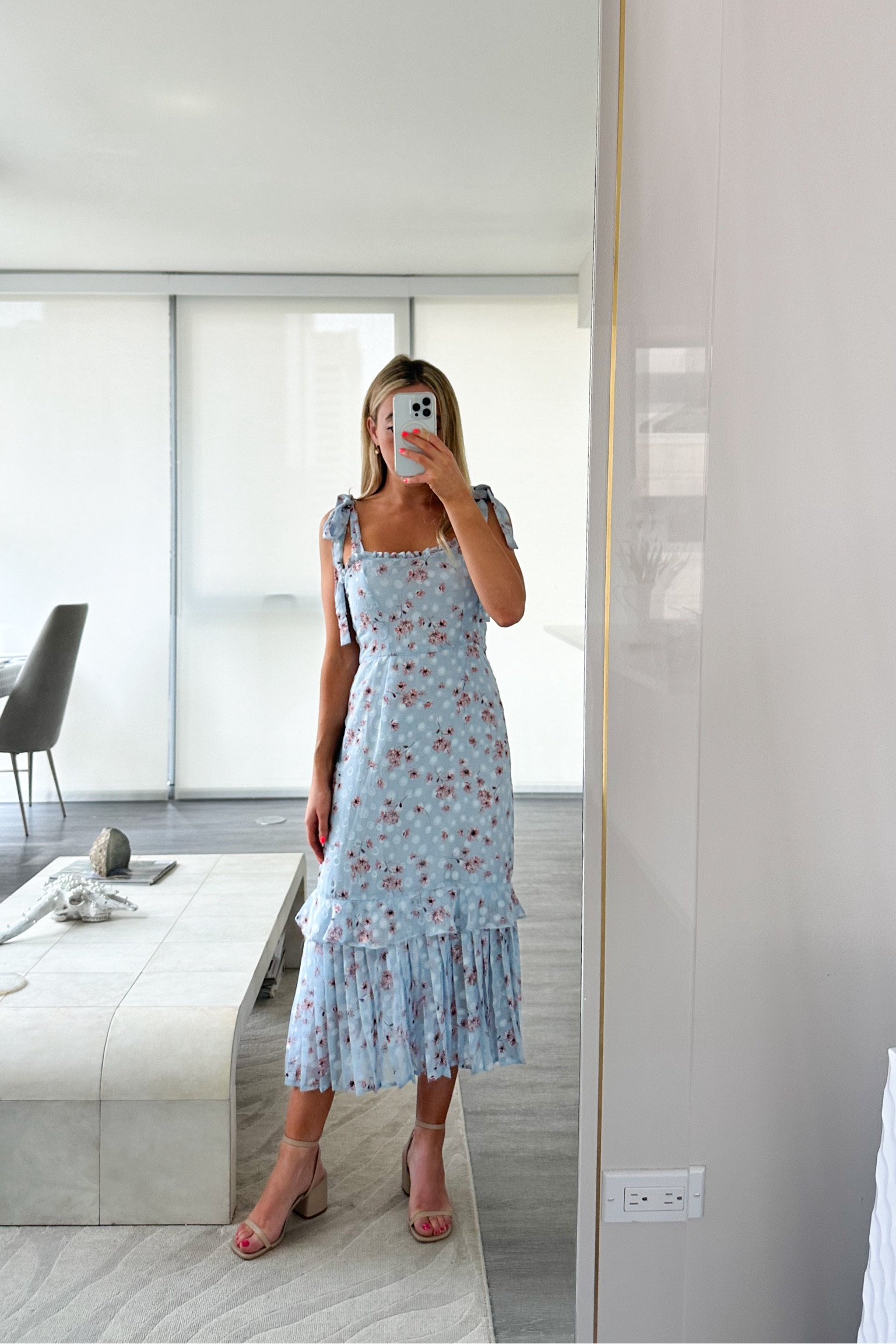 floral summer dress- dresses under 100

wedding guest dress, bridal shower dress for guest, something blue bridesmaid dress, garden party, outdoor dinner party outfit, lulus dress, vacation outfit 

#LTKTravel #LTKFindsUnder100 #LTKWedding