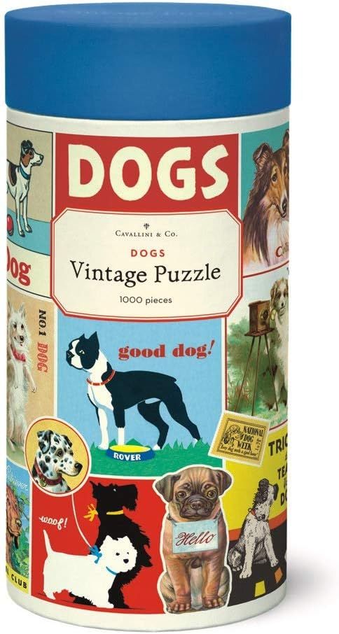 Cavallini 1000 Piece Puzzle, Dogs (PZL/Dog) | Amazon (US)