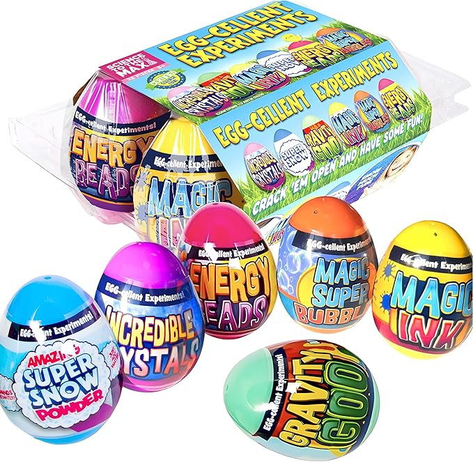 Be Amazing! Toys Egg-Cellent Experiment - 6 Pack Science Experiments for Children- Egg-Shaped Act... | Amazon (US)