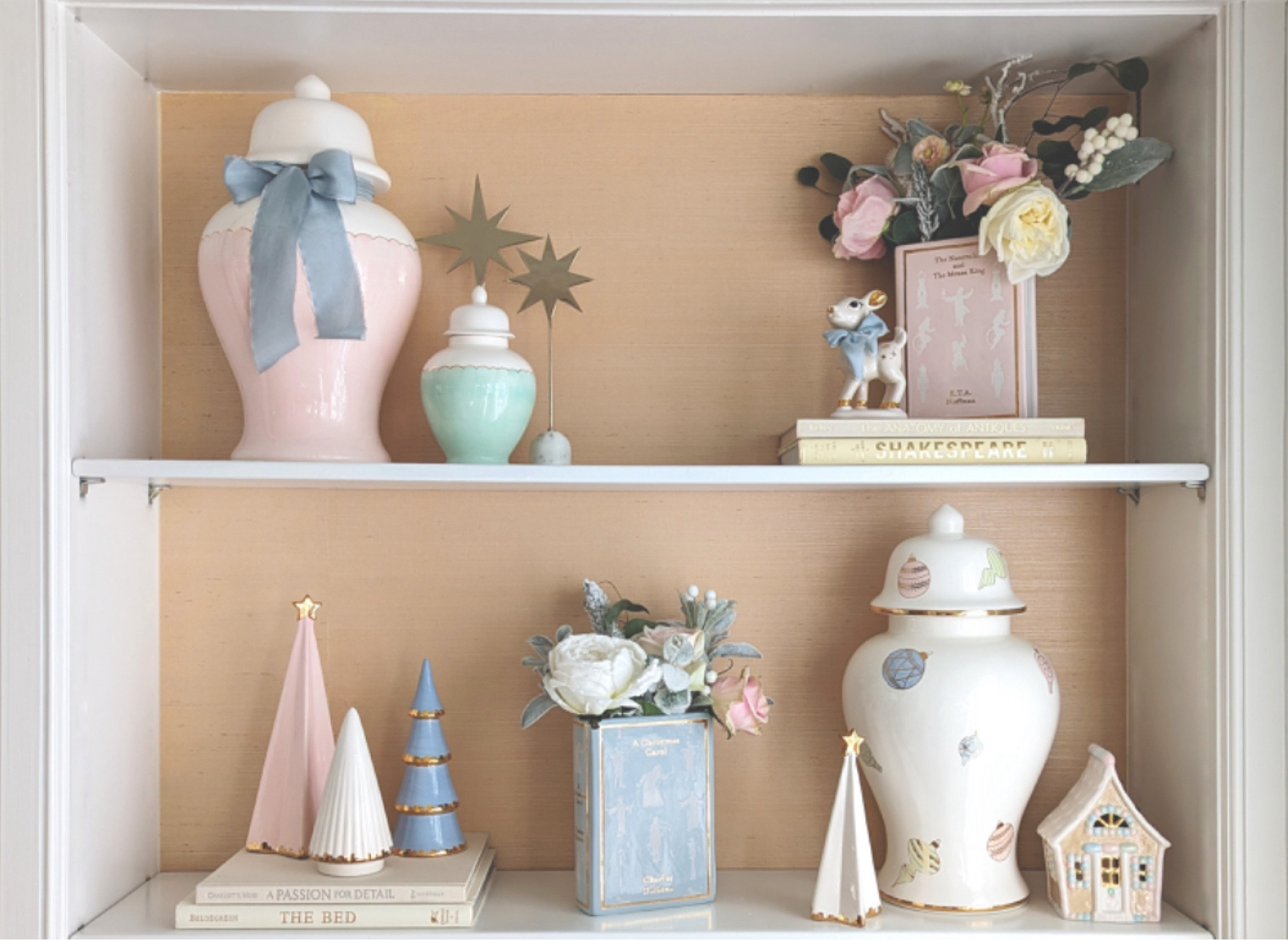 Beautiful new holiday collection from Lauren Haskell! Love these pretty pastel hues and the Christmas classic book vases! Also there are some new ceramic tree styles this year! 

#LTKGiftGuide #LTKHome #LTKHoliday