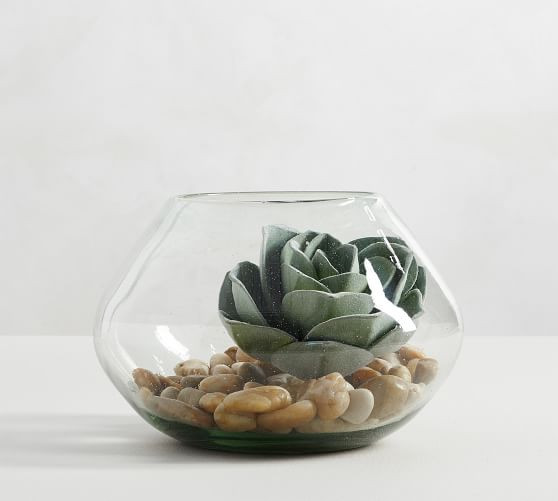 Nouvel Handcrafted Recycled Glass Vases | Pottery Barn (US)