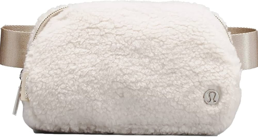 Lululemon Athletica Everywhere Fleece Belt Bag (Light Ivory) | Amazon (US)