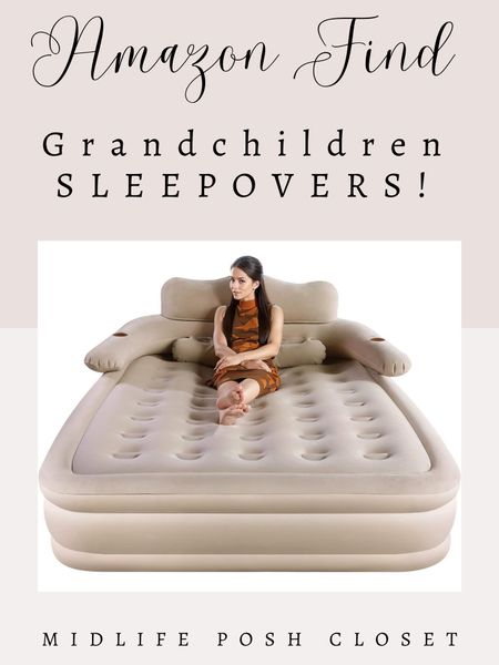 AMAZON FIND: How fun would this inflatable mattress be for sleepovers with the grandchildren?!?!

#LTKSeasonal #LTKfindsunder100 #LTKhome