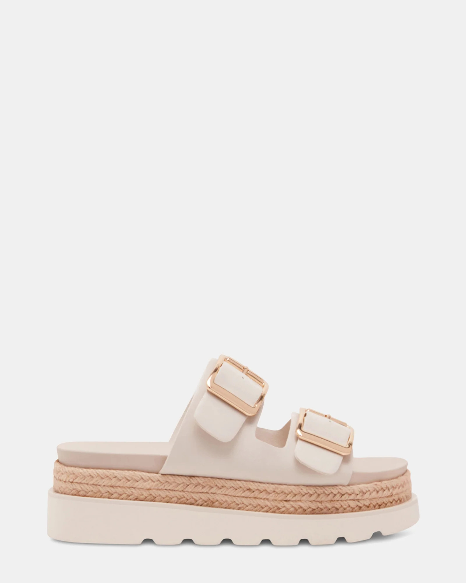 MYTHICALL Natural Platform Slide Sandal | Women's Designer Sandals | Steve Madden (Canada)