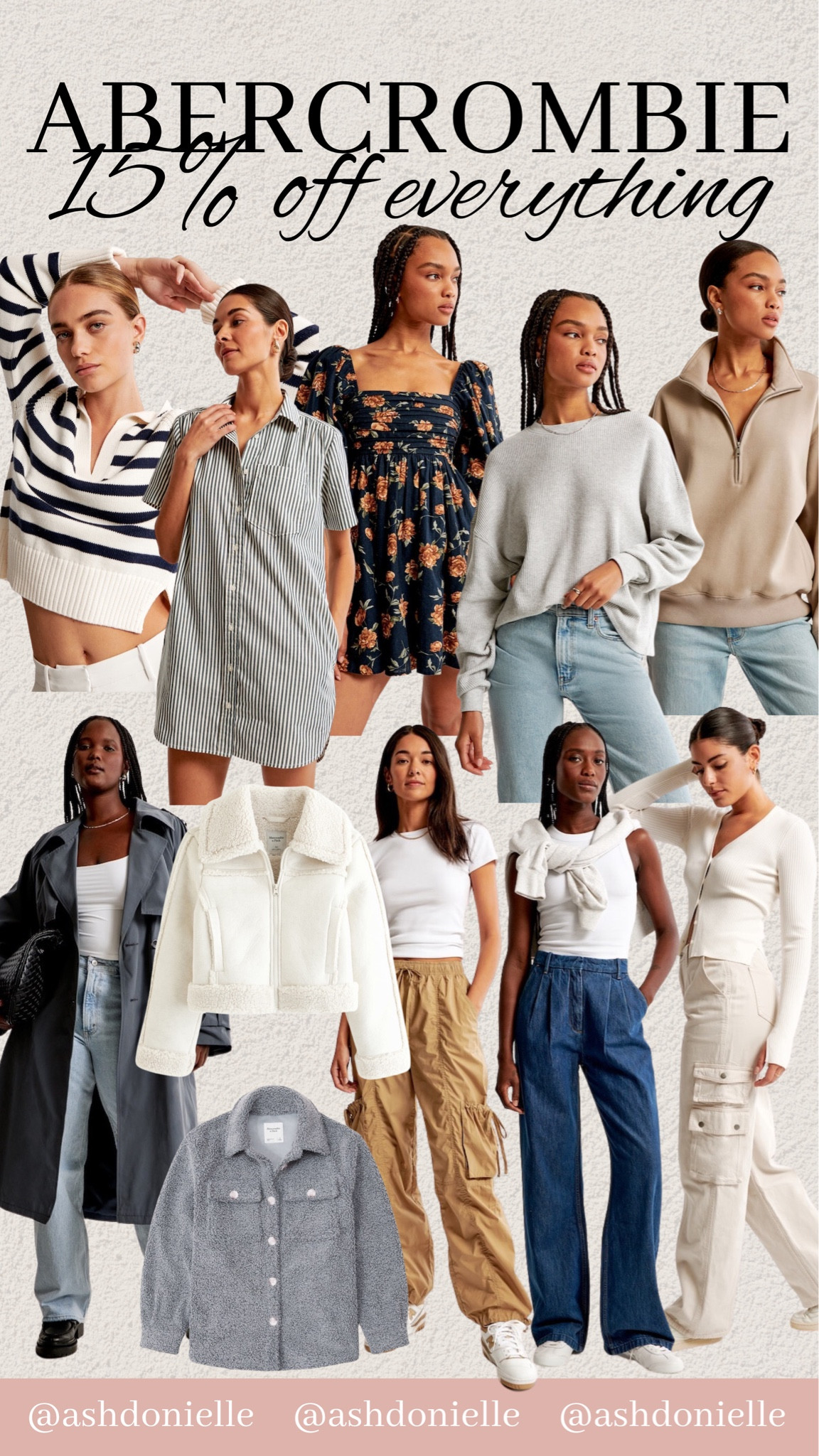 Abercrombie is 15% off sitewide! 

Fall fashion - fashion for fall 

#LTKsalealert #LTKSeasonal #LTKFind