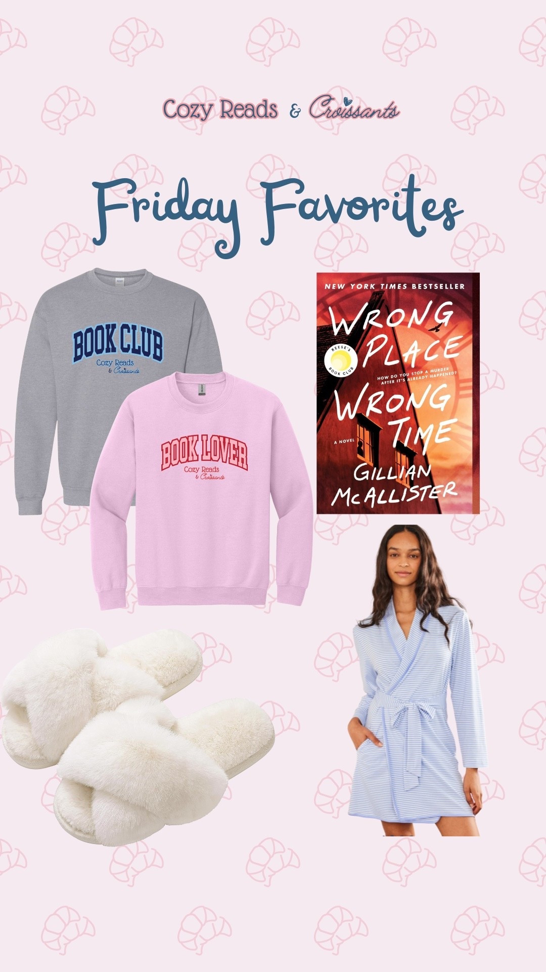 Friday Favorites! Bookish sweatshirts will be available for preorder next week!

#LTKSeasonal #LTKActive #LTKOver40