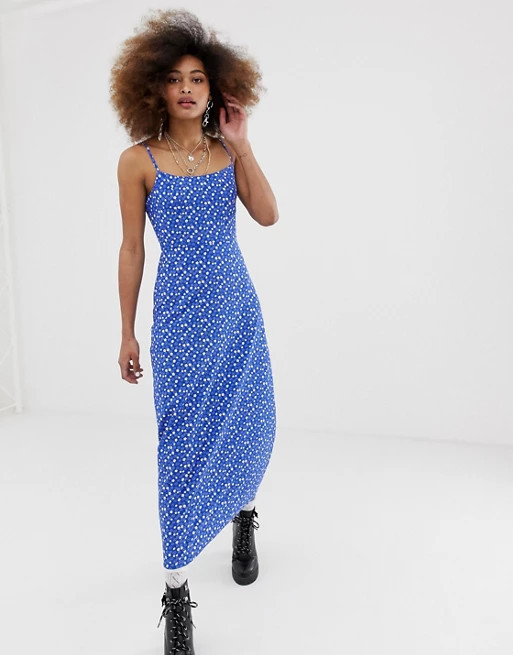 COLLUSION - Robe caraco à fleurs style 90's | ASOS FR