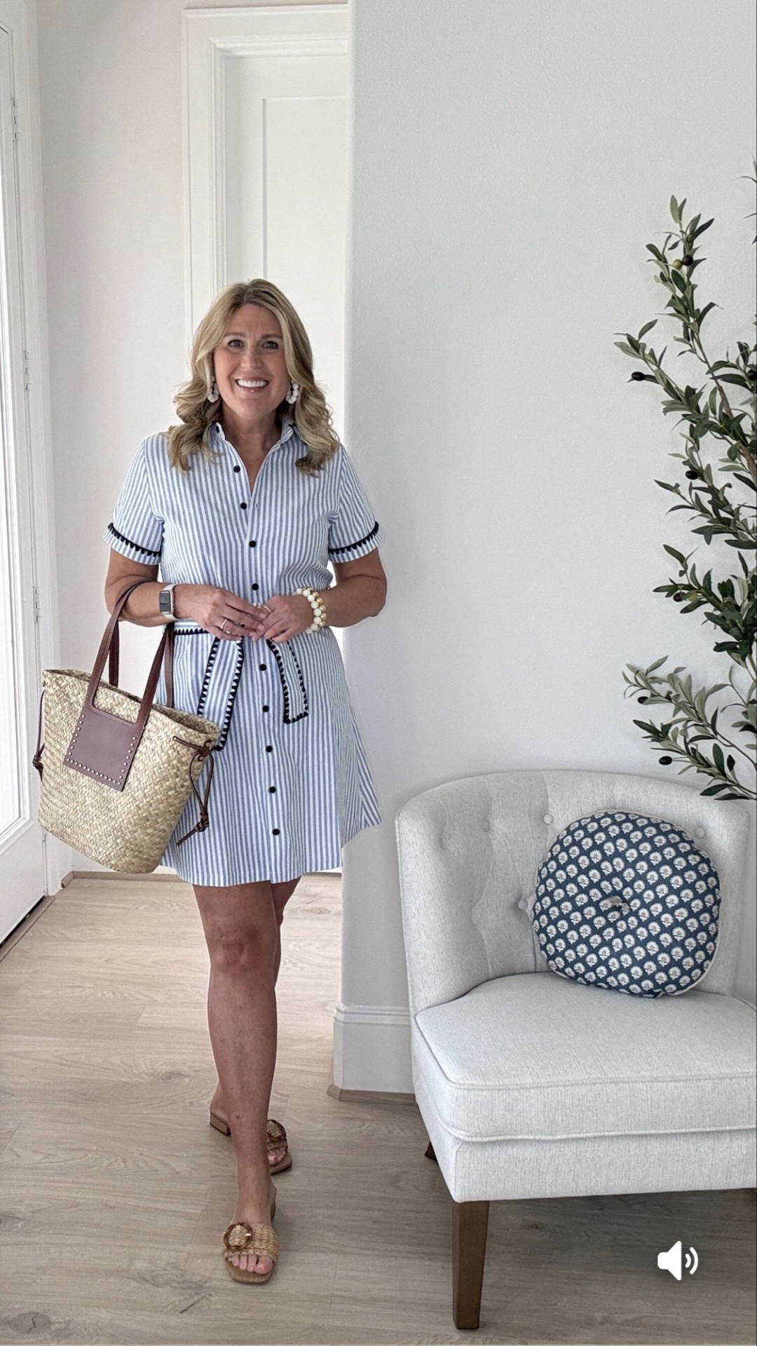 Dress is cotton.
Detachable tie belt.
Dress runs true to size.
Sandals run a little snug. Size up a half size. 😘

#duffieldlane
#partner

#LTKWatchNow #LTKFindsUnder50 #LTKBeauty #LTKShoeCrush #LTKMidsize #LTKFindsUnder100 #LTKStyleTip #LTKTravel #LTKOver40 #LTKSeasonal #LTKWorkwear #LTKItBag #LTKootd #LTKWedding