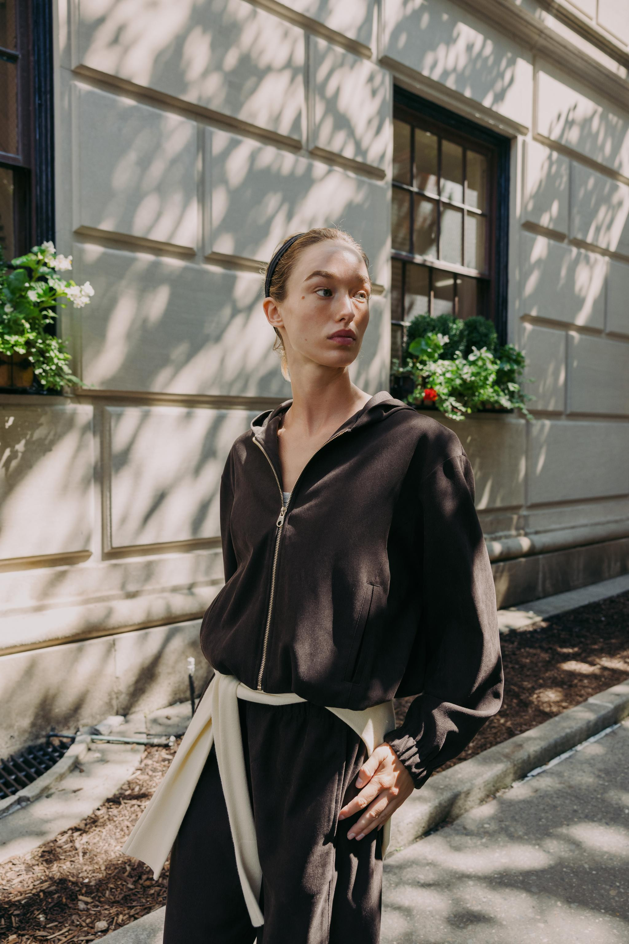 HOODIE BOMBER JACKET | Zara UK